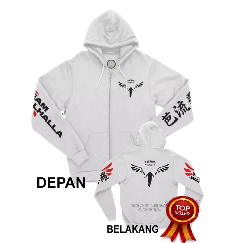 Jual Jaket Hoodie Valhalla Anime Tokyo Revenger Sweater VALHALLA TOKYO ...