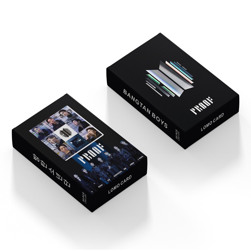 55pcs / Kotak Kartu LOMO Foto BTS Album V JIMIN