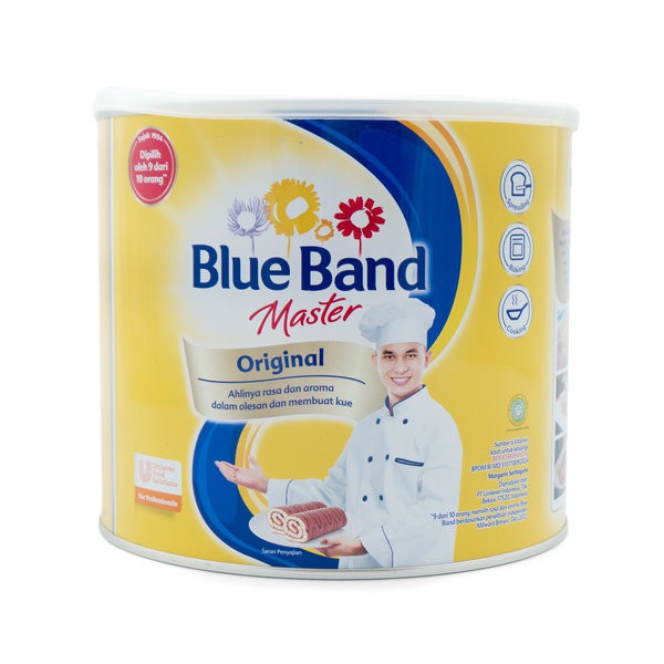 

BLUE BAND Mentega / Margarine Serbaguna 2000gr - BLUEBAND Master All Purpose Butter Kaleng 2 Kilo Kg