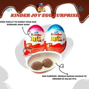 KINDER JOY - kinder joy egg surprise - coklat anak