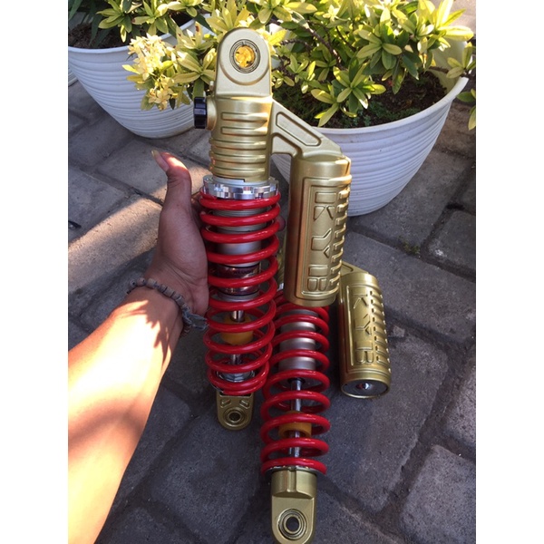 Shock KYE model shock KYB kompetisi import Helibars uk 320 klik rebound fungsi