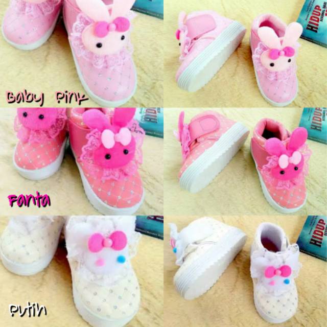 Sepatu Boots Anak Perempuan Sc08PBF