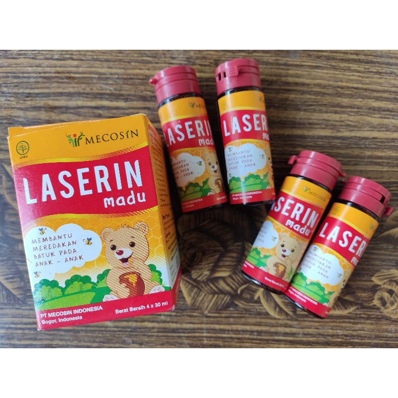 LASERIN madu obat batuk anak 30ml LASERIN dewasa 30ml