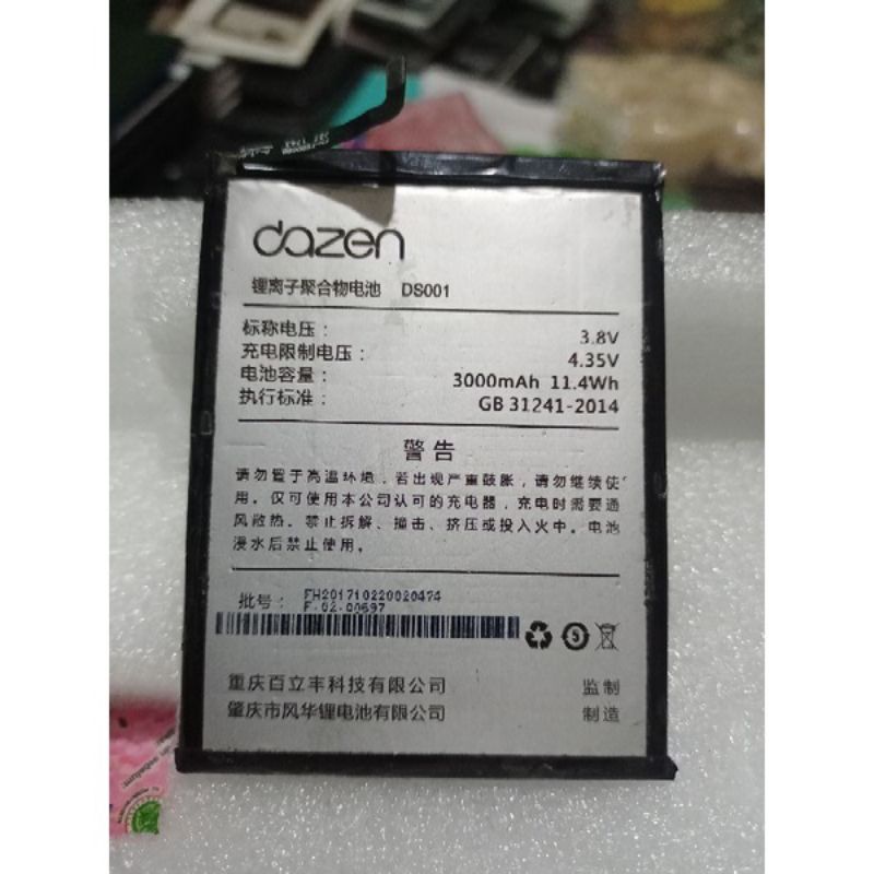 Baterai Dazen 6A DS001 Ori Copotan HP