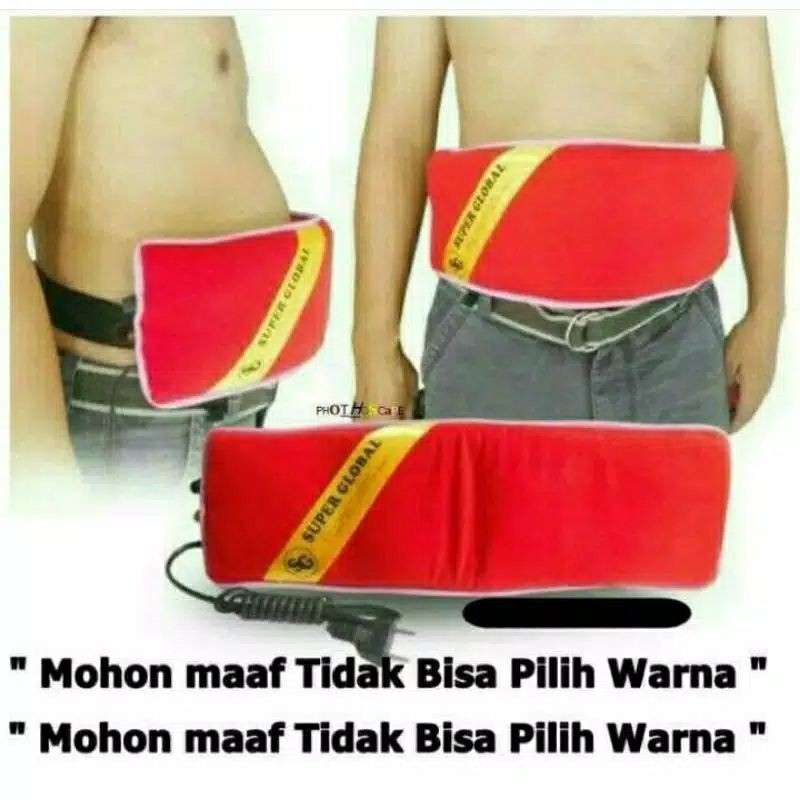 bantal panas kesehatan global super belt health