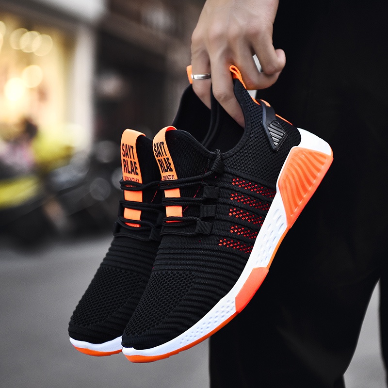 Leedoo Sepatu Sneakers Pria Sepatu Tali Kasual Fashion Running Sport Shoes Sepatu Olahraga MR128-8