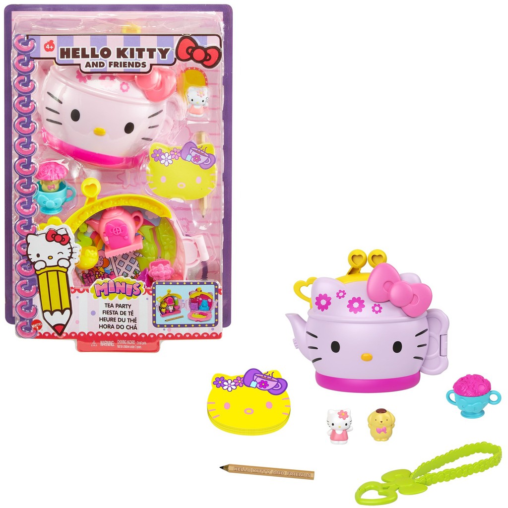 Jual Hello Kitty & Friends MINIS : Tea Party Set / original  Indonesia|Shopee Indonesia