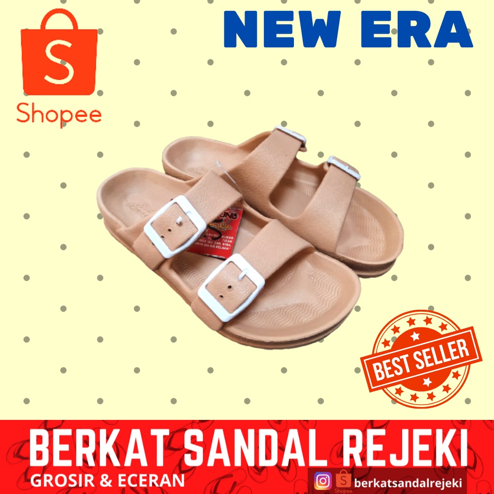 Sepatu Sandal Wanita Karet Murah NEW ERA 11024