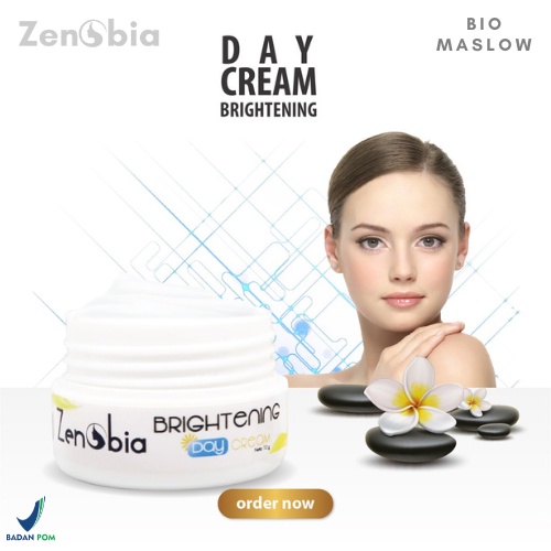 Zenobia Day Cream Brightening Series 10gr BPOM 100% Original
