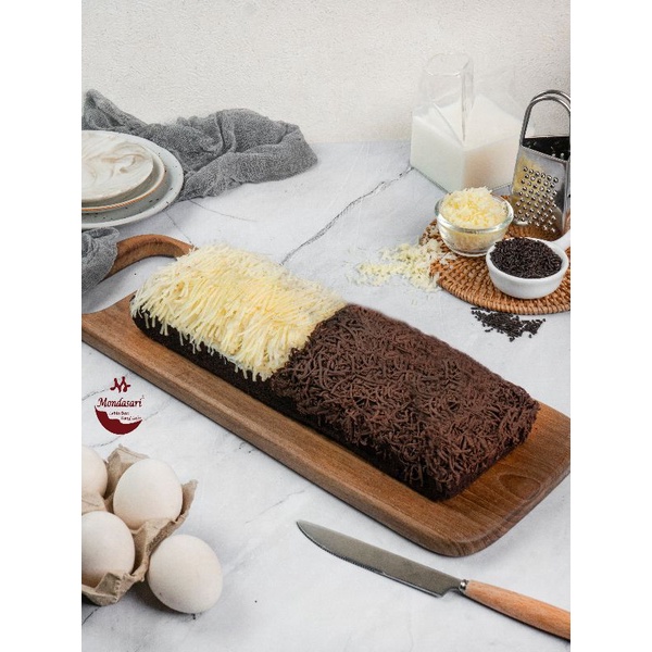 

Brownies Kombinasi (Brownies Coklat Keju)