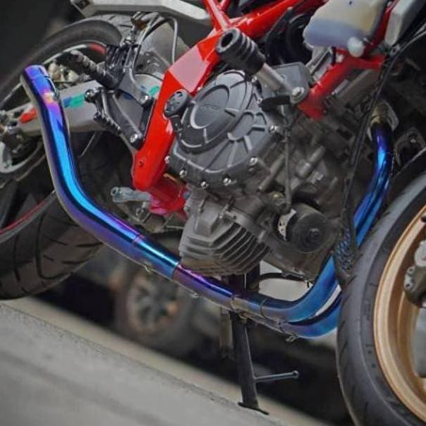 Diskon Header Leher Knalpot Proliner Ninja250 Fi R25 Cbr250Rr Rr Mono Z250Sl Terbaik