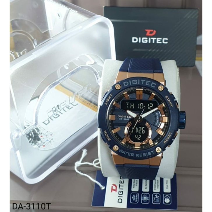 JAM DIGITEC DUAL TIME GOLD BLUE
