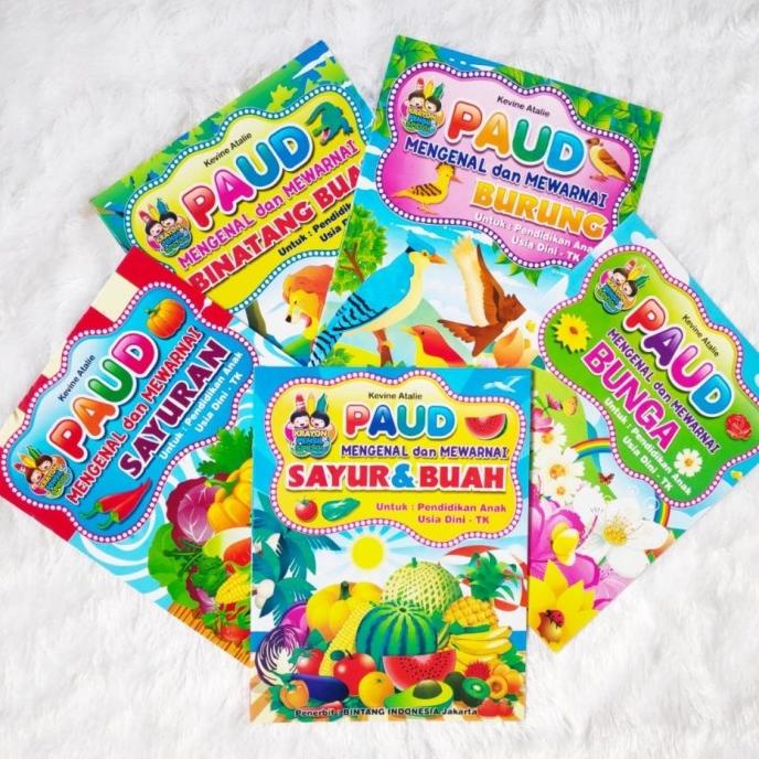 

Buku PAUD Mengenal dan Mewarnai Berbagai Seri Edukasi Murah Meriah