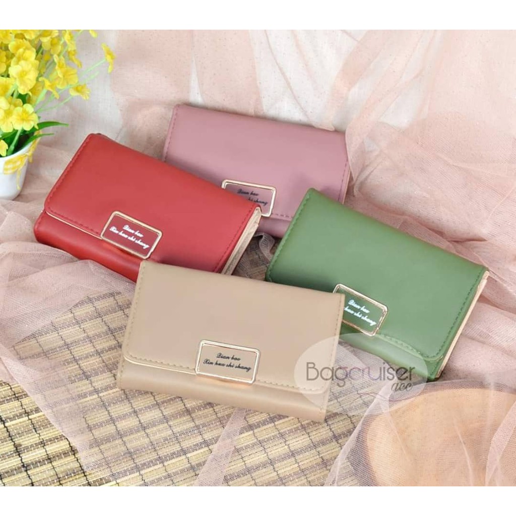 Dompet Lipat FY Sedang Logo Rectangle Women 2305-28/2306-28