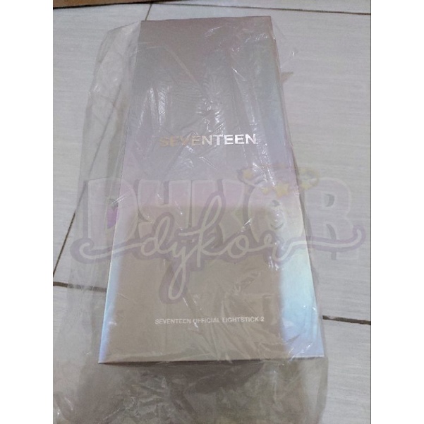 (Ready) Official Lightstick Seventeen Ver 2 V2 Carat Bong Weverse Shop Caratbong Light Stick