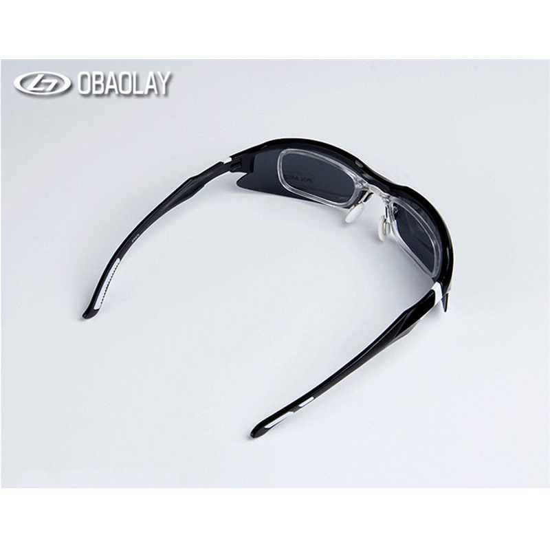 Kacamata Sepeda MTB Polarized UV400 / Kacamata Sepeda Gunung Hitam Riding Sport Sunglasses Polaroid
