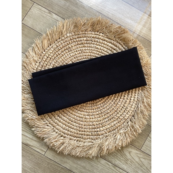 Selendang sifon Hycon/senteng-hitam