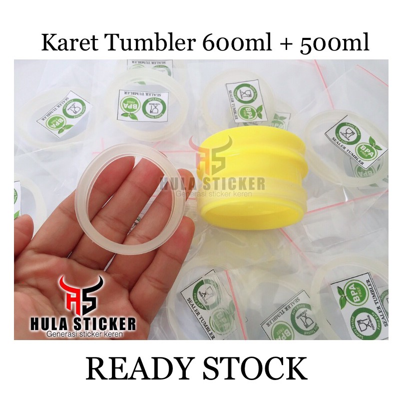 KARET BOTOL BIOMINI KARET TUMBLER BIOMINI KARET BOTOL BIOGLASS 600ml &amp; 500ml [Grosir &amp; Ecer]