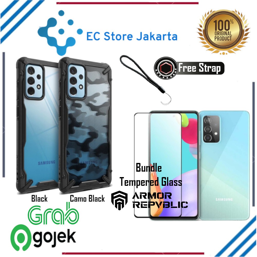 Case Samsung Galaxy A51 / A71 Ringke Fusion X Anti Crack Casing A52 Case A72