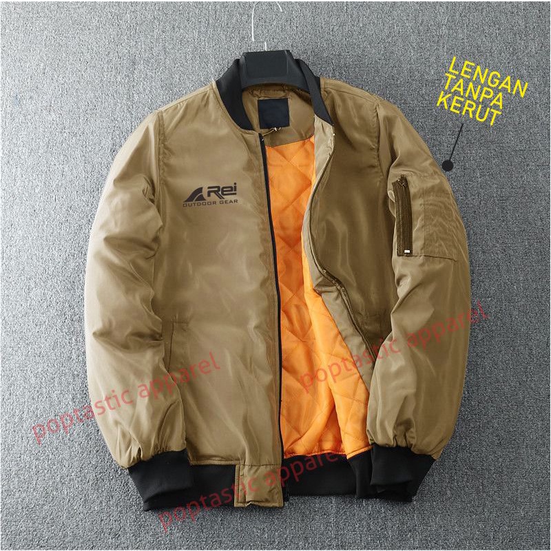 Jaket Musim dingin Jaket parasut pria Bomber hurrington Formal Taslan Waterproof