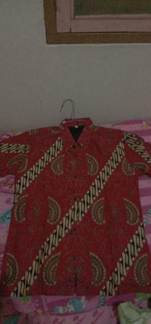 Ori Solo  Batik Pria Lengan Pendek Baturaden Furing By Solo