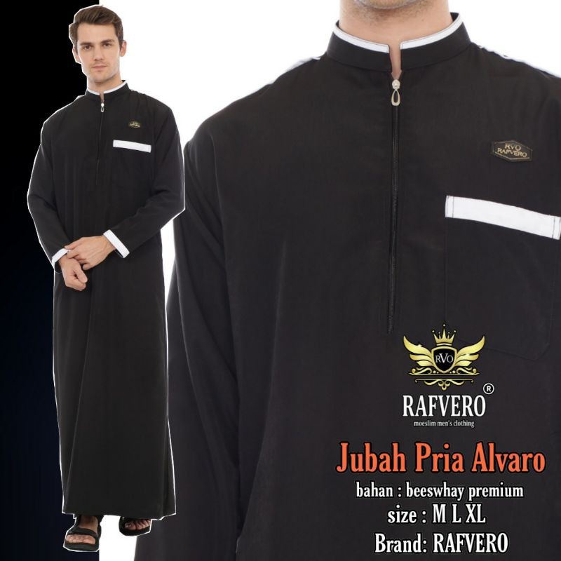 Gamis Jubah Pria Alvaro