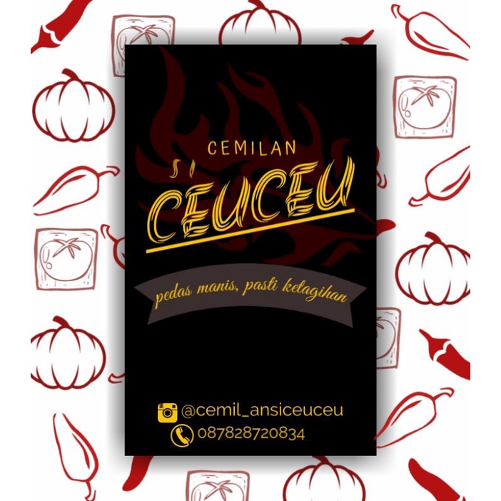 

cemilan siceuceu, siomay pedas manis