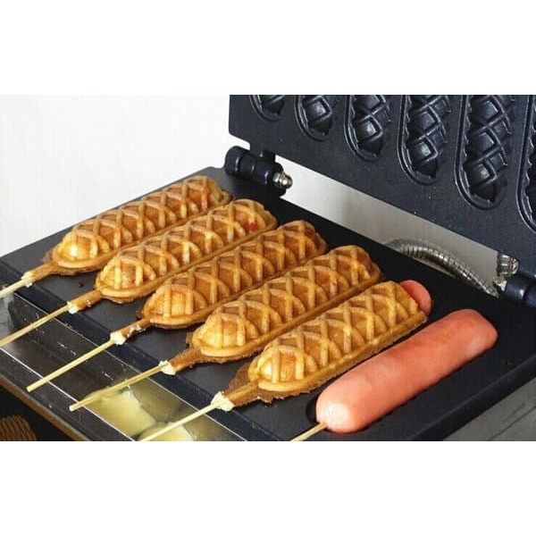 Maker-Waffle- Mesin Waffle Stik Hotdog Fy-119-Cetakan Mesin Waffle Sosis Kingchef -Waffle-Maker.