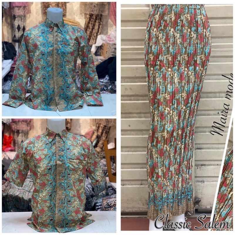 cuoplean rok prisket &amp; kemeja batik