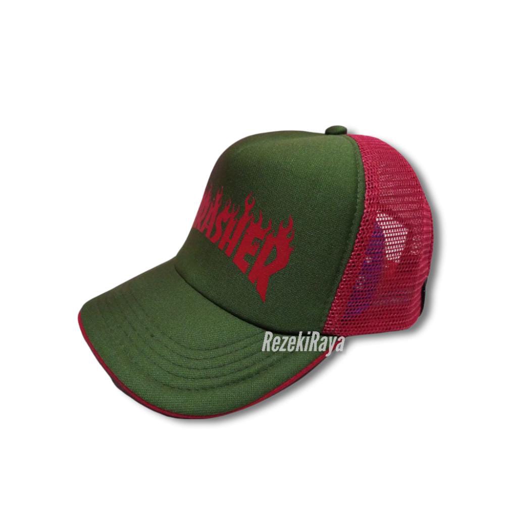 TOPI TRUCKER PRIA JALA BERKUALITAS TOPI MURAH