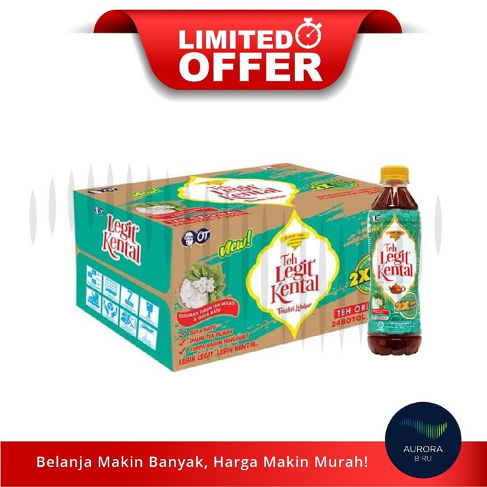 

[LIMITED OFFER] LEGIT KENTAL Teh Original 350ml (12pcs)