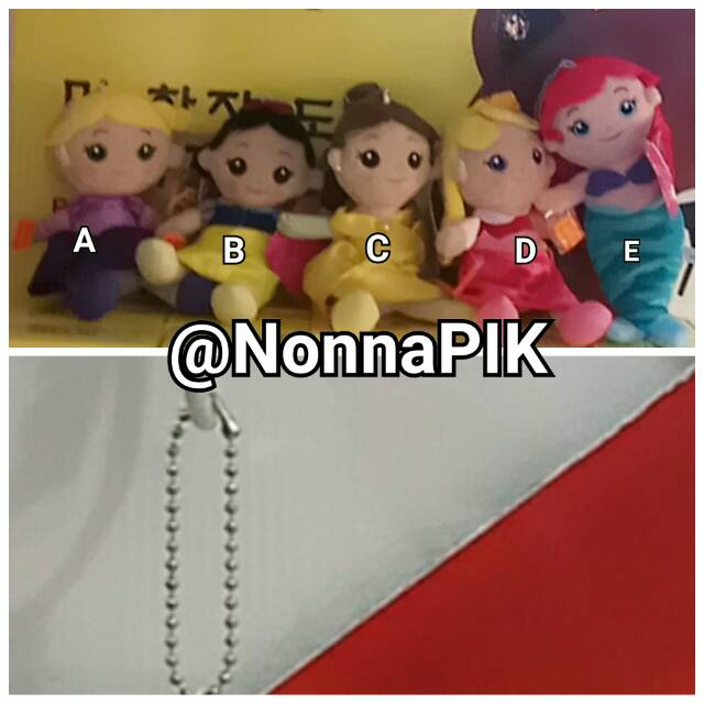 Gantungan Kunci Princess  / Princess Keychain