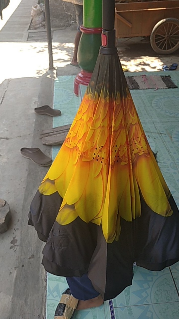 Kazbrella Payung Terbalik Upside Down Umbrella