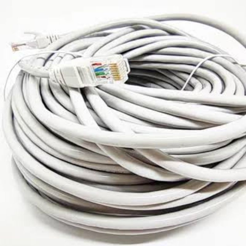 Kabel land Cat 6 plus conektor siap pakai