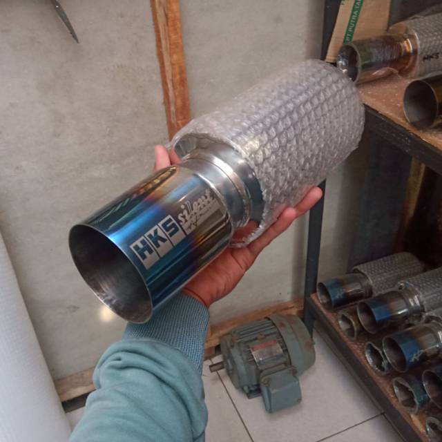 Muffler hks silent knalpot mobil hks silent