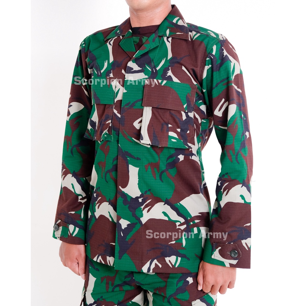 SETELAN BAJU PDL TNI AD PANCA 2023 PRODUKSI SUDAH DIPERKERAS