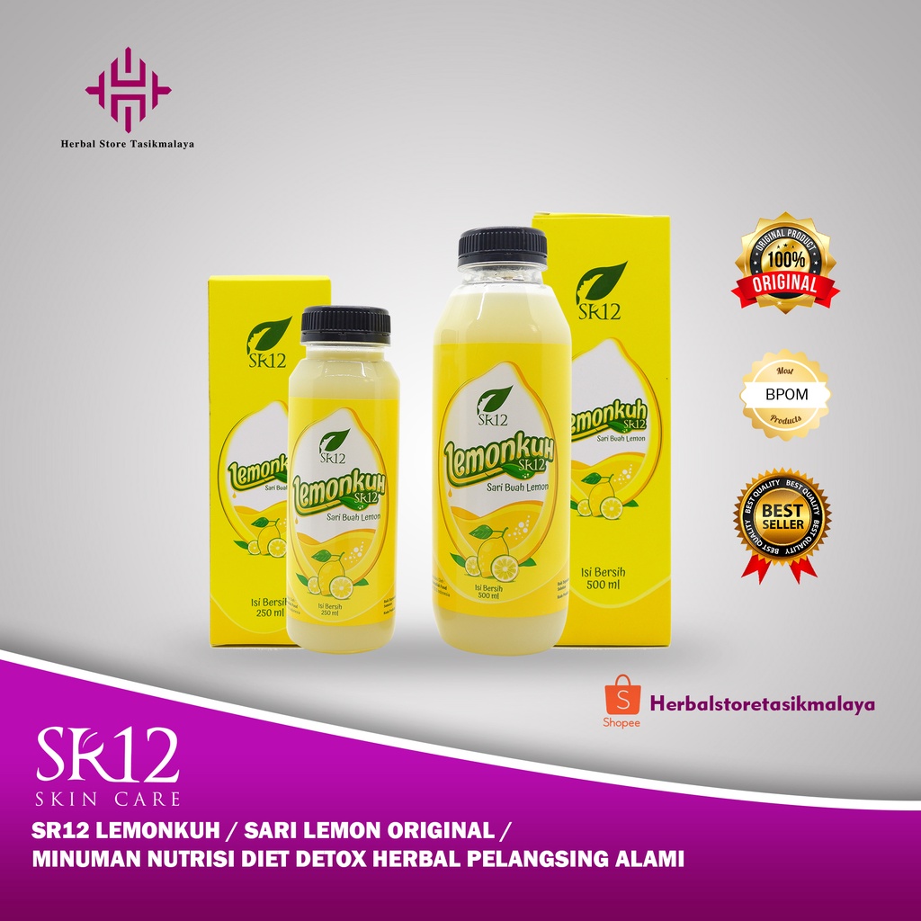 

LEMONKUH SR12 SARI LEMON ORIGINAL MINUMAN NUTRISI DIET DETOX HERBAL PELANGSING ALAMI