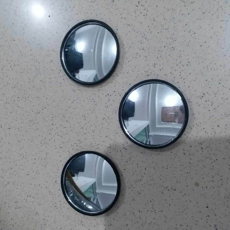 2PCS KACA SPION CEMBUNG BLINDSPOT Kaca Spion Mini Tambahan Blind Spot Mirror Mobil Spion Motor