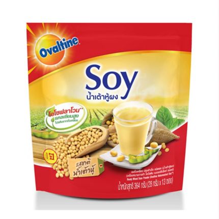 

Ovaltine Soy Milk Powder Original Formula / Ovaltine Susu Kacang Kedelai 28 gr x 13 sachets