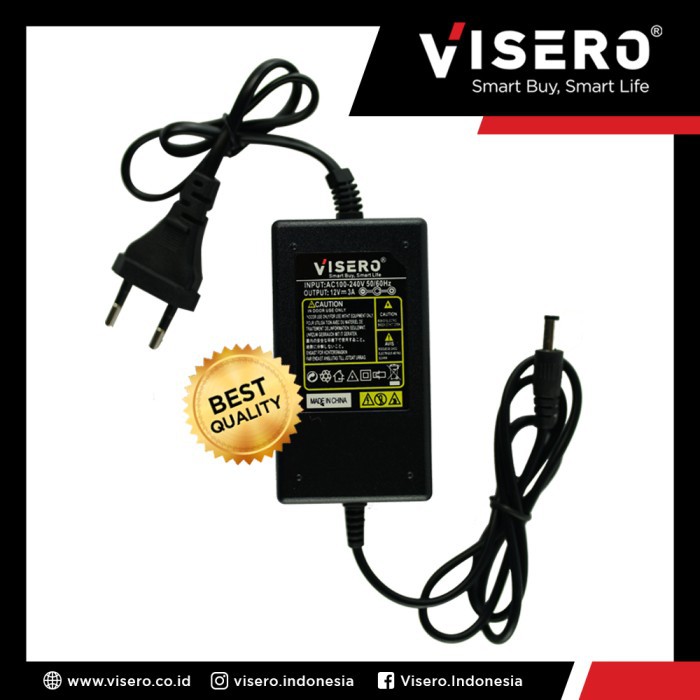 Adaptor 3A 12V Visero