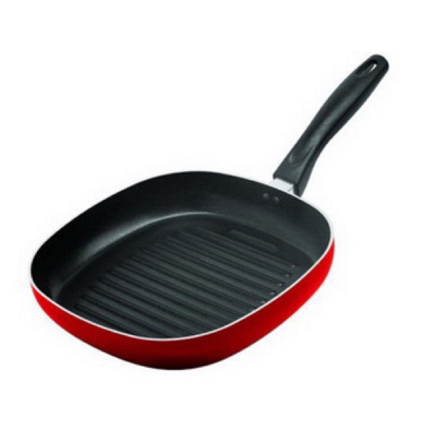 Wajan Alat Panggangan  Pemanggang Teflon 26cm Square Grill Maxim