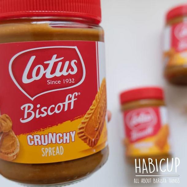 

T6T⁂ Lotus Biscoff - Crunchy Spread 380 gr - Selai Biskuit Speculoos Recommended