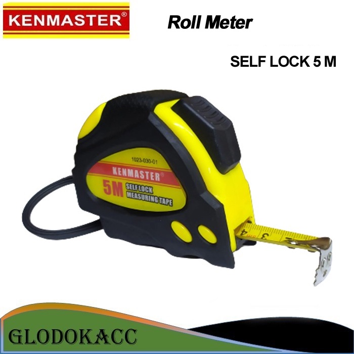 Meteran 5 meter / Kenmaster Roll Meter Self Lock