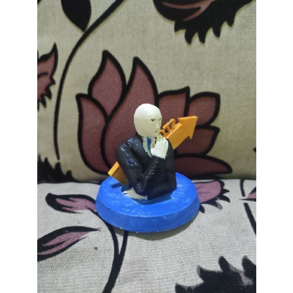 Stonks meme 3D print Figure