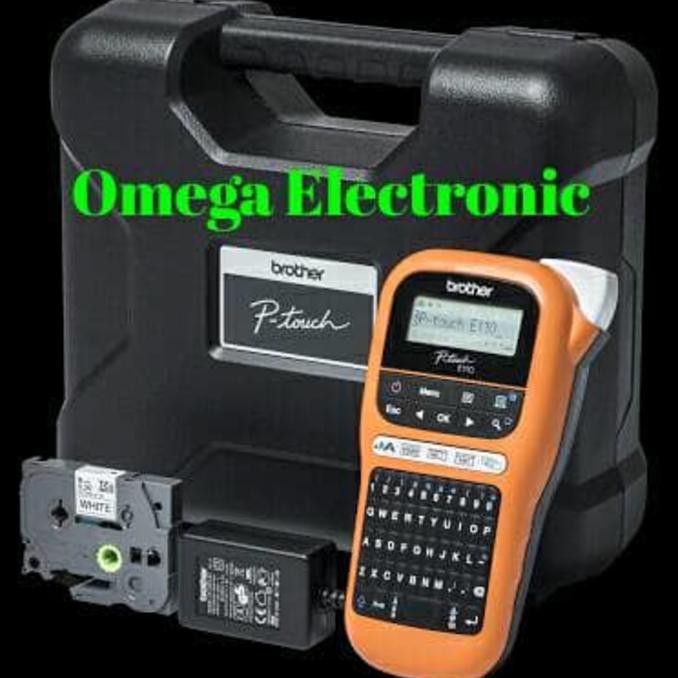

Resmi Brother Label Printer Pt-E110Vp - Label Maker Electrician Model