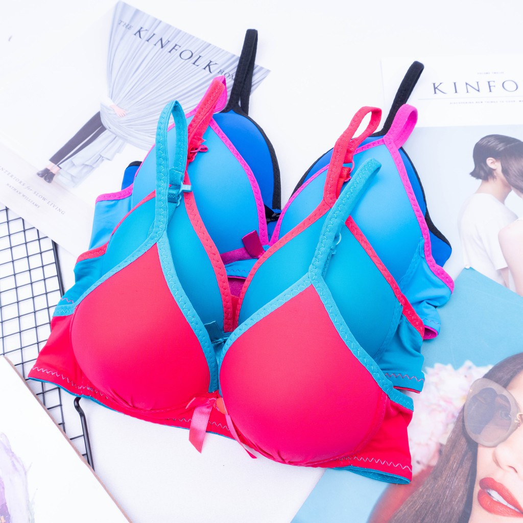 SF - BH XIANG CAO BH Busa Tanpa Kawat Kancing BRA Dewasa Dan Yayan GOOD QUALITY Size Besar-YAOJIA 929