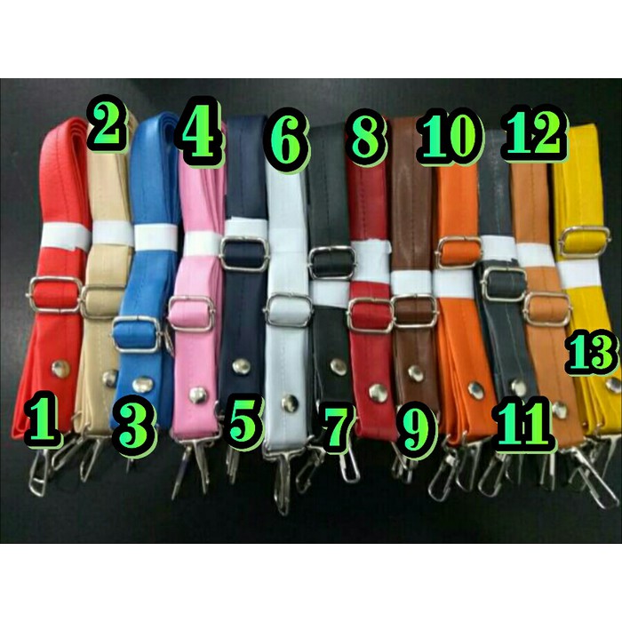 Tali Tas Selempang / Tali Tas Hitam / Tali Tas Kulit