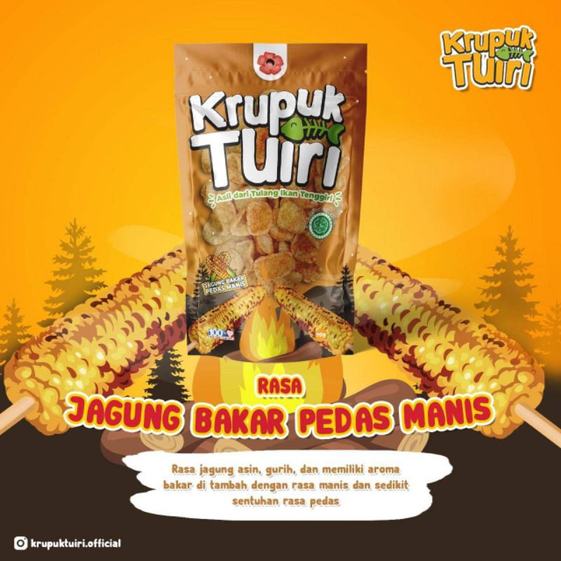 

Krupuk Tuiri - Jagung Bakar Pedas Manis