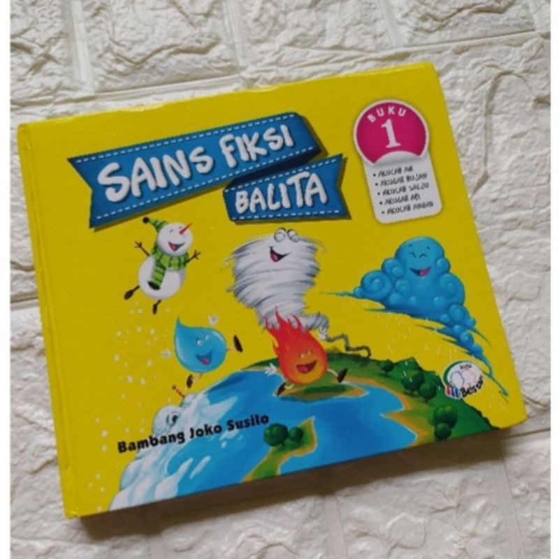 Buku Cerita Bergambar - Sains Fiksi Balita 1 & 2-1