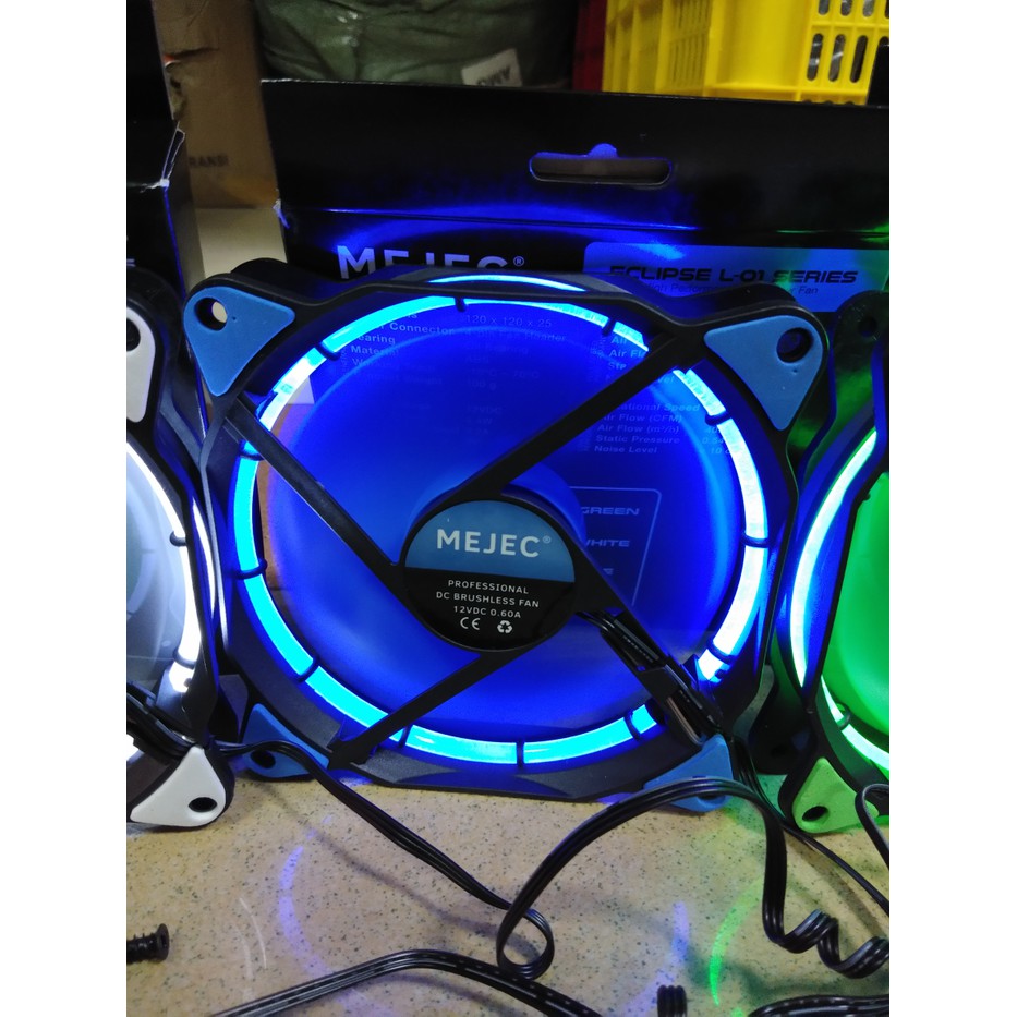 COOLING FAN 12CM LED/EXTRA FAN 12CM LED/FAN CASING 12CM LED